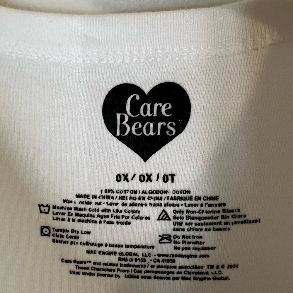 Care Bears Holiday Cheer Baby Tee - Picture 2 of 3